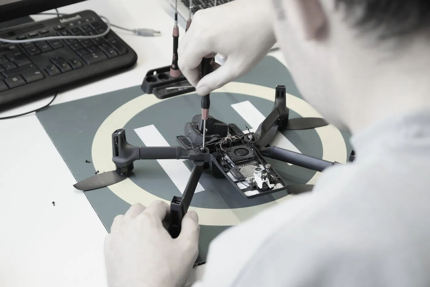 Repair of an unmanned system