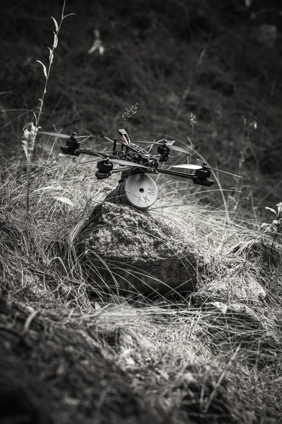 FPV operator with goggles