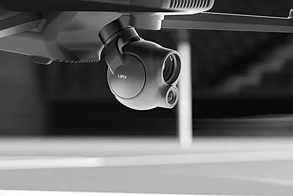 ISR drone with sensor payload
